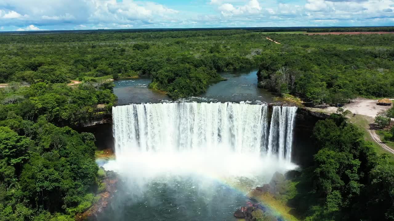 Natural Beautiful falls video footage