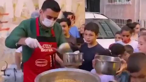 He took time and effort to cook dinner for the whole town