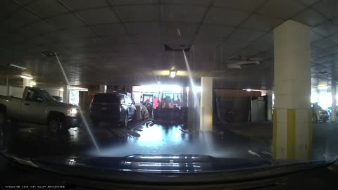 Van Sets Off Sprinklers in Shopping Plaza Garage