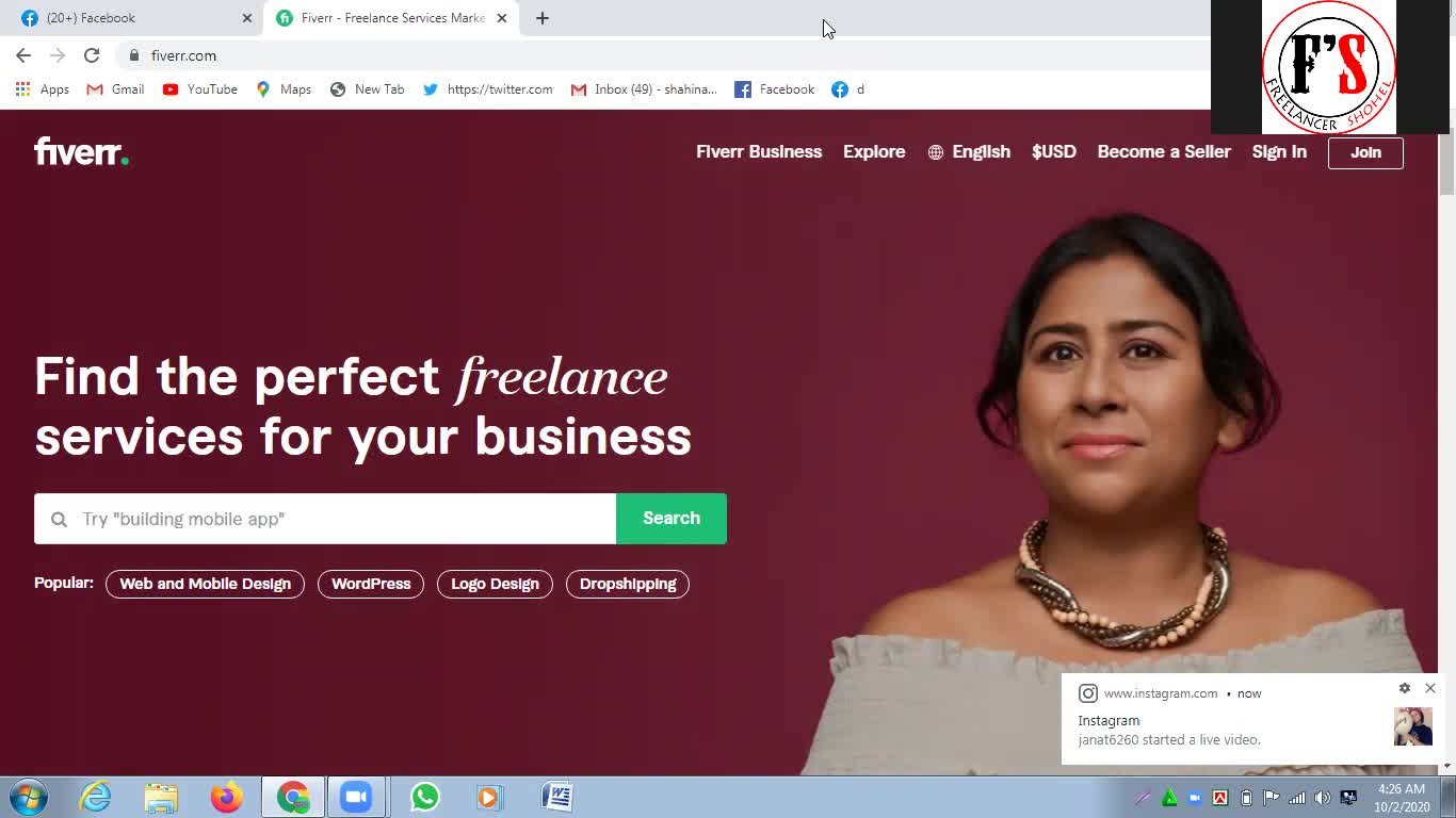 How to Create Fiverr Account A to Z. Live Class. Bangla tutorial . freelancer shohel