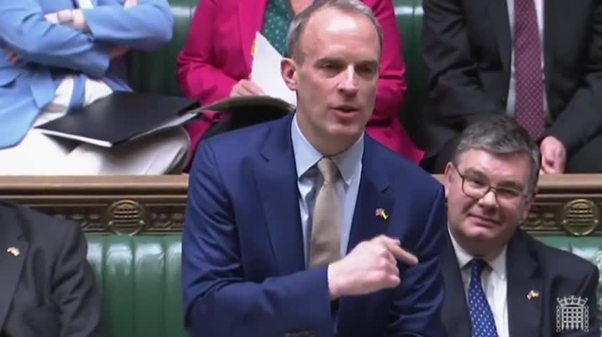 PMQs today_ Deputy PM Raab calls Boris Johnson a 'very social person' in Commons