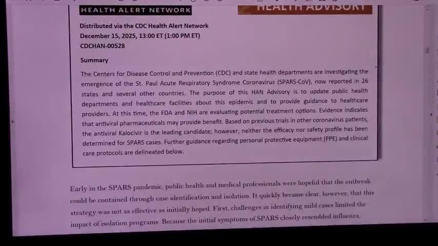 SPARS Pandemic