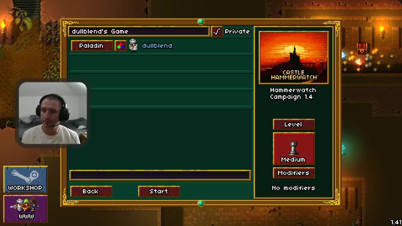 Hammerwatch with Skittlescottoncandy