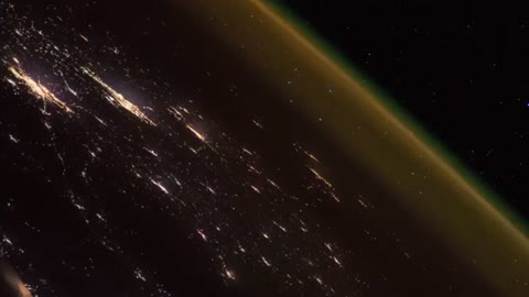 Rocket Launch as Seen from the Space Station