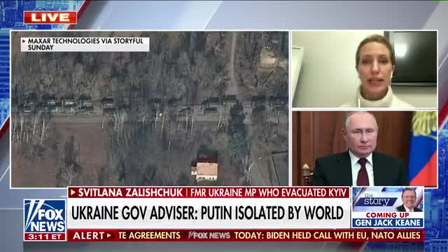 Former Ukrainian MP forced to flee Kyiv says Putin is 'the Hitler of our time' - Fox News Video