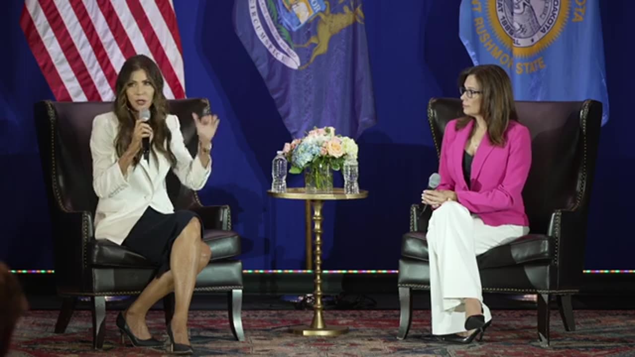 Kristi Noem, Tudor Dixon and Kat Cammack Townhall Michigan 11/3/24