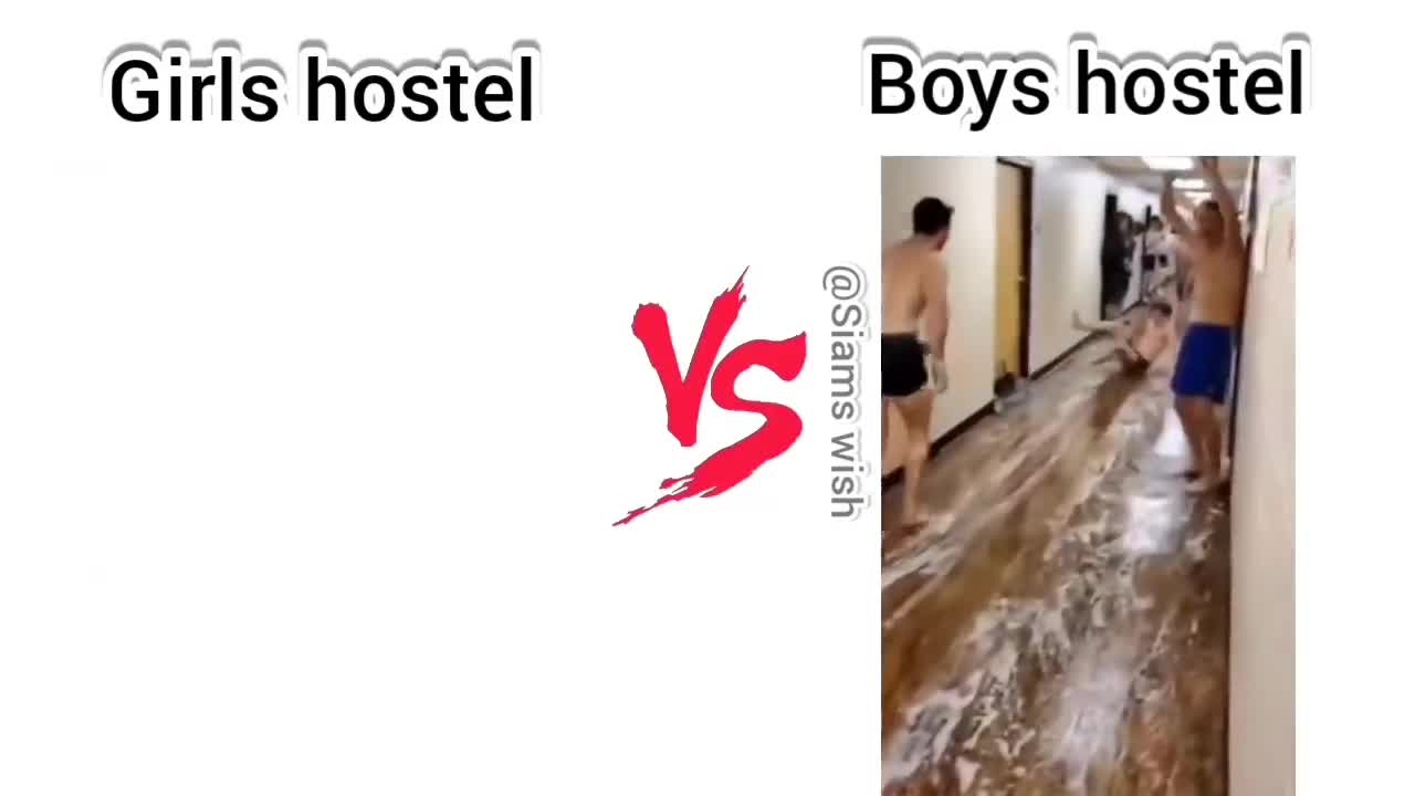 Girls vs Boys in Hostle