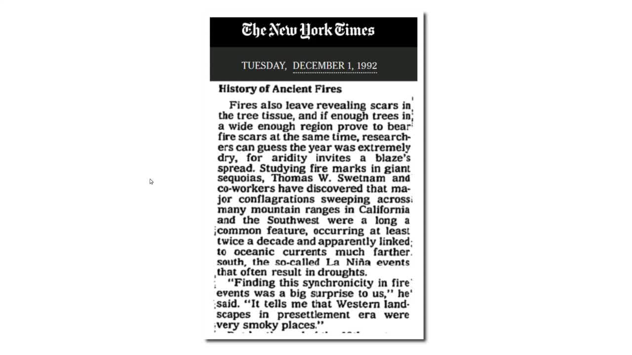 Time began in 1983 according to Climate Change Cultists.
