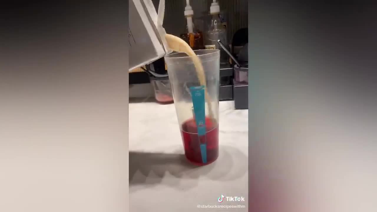 Making Starbucks Drinks TikTok - Best Starbucks Drinks On Tik Tok - Tiktok Compilation