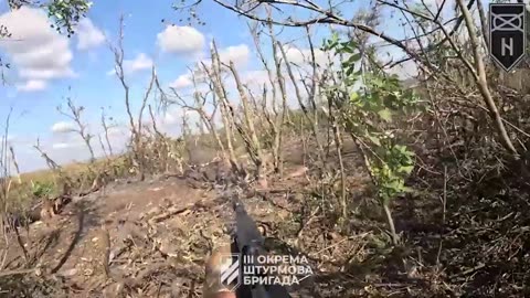 "Unpacking" ab3army ruscist trenches near Bakhmut