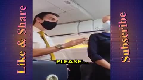 Pilot ask mask lunatic "KAREN " to leave Plane for Unvaccinated