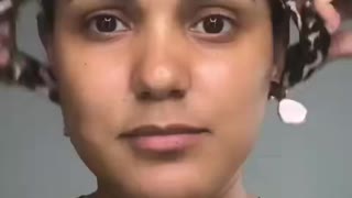 Makeup transformation