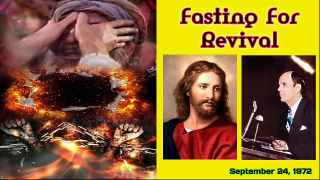 Fasting For Revival (Bible Sermon) Fasting For The Bride Revival