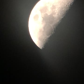 The moon