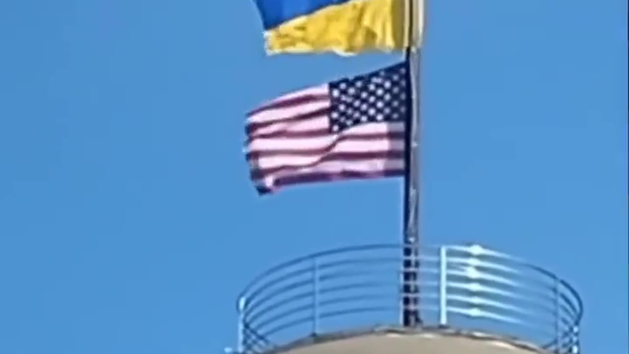 🇷🇺 Ukraine Russia War | Ukrainian's Question: US Flag Over Kyiv River Port | RCF