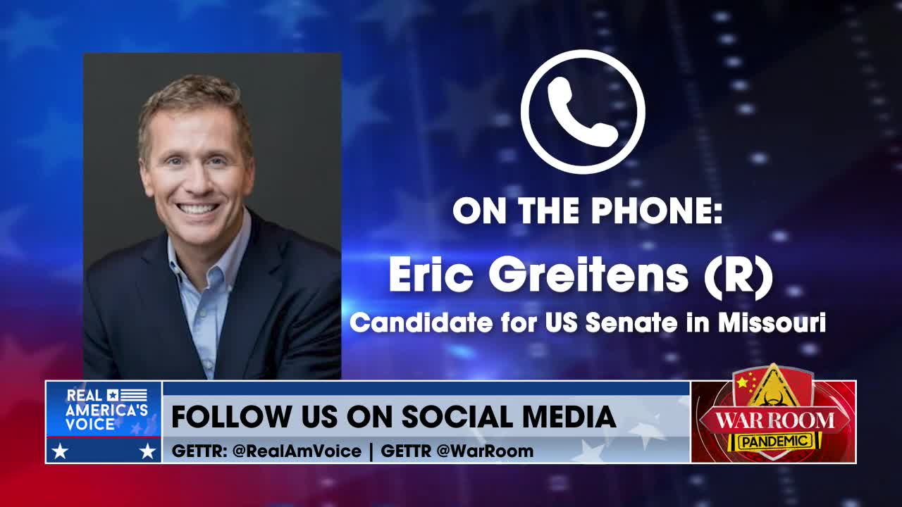 MO Senate Candidate Eric Greitens: Americans Are Tired Of The Inaction By McConnell And RINOs