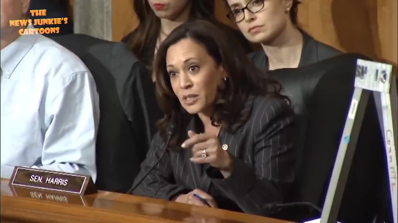 Kamala Harris twists