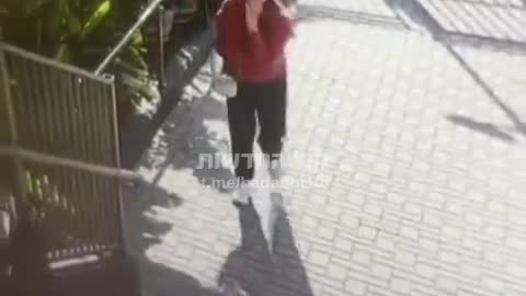 תיעוד הדקירה בכרמיאל
