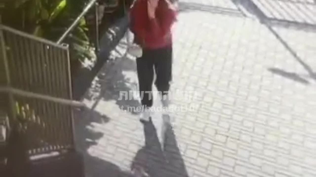 תיעוד הדקירה בכרמיאל