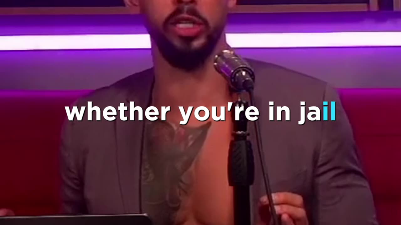 Andrew Tate: Blame everything on yourself