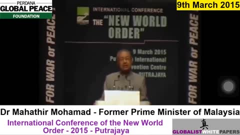 Malaysia Prime Minister " Exposes Obama & Joe Biden " New World Order Agenda