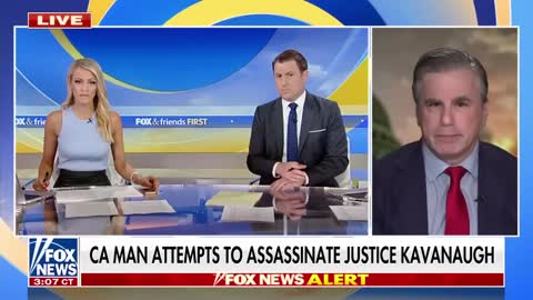 Pro-choice activists swarm Kavanaugh's home after alleged murder attempt