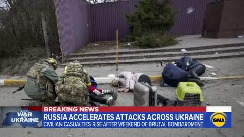 Russia declares cease-fire to allow citizens to escape Ukrainian cities l GMA