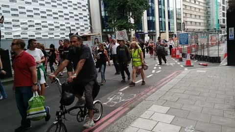 London Anti Lockdown Protest 28th Aug 2021