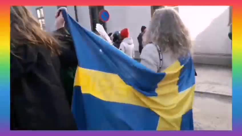 Marsch från Medborgarplatsen till Kungsträdgården 19 mars 2022