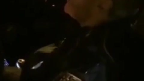 This police man seams stuck