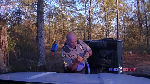 Dashcam Video Shows Deputy Saving a Boy Trapped Under ATV