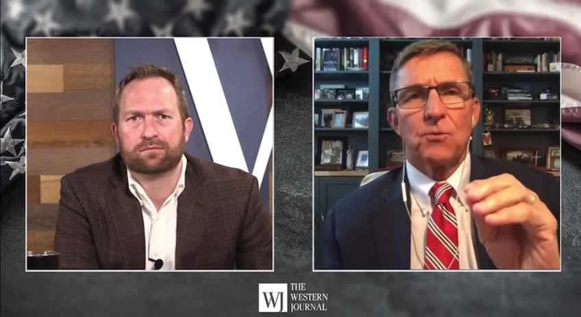 General Flynn " I do believe there is something to that, the QAnon movement.