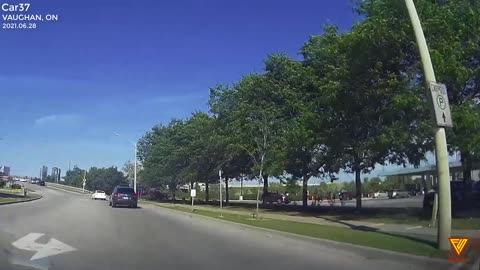 Close call with Cadillac at Costco 2021.06.28 — VAUGHAN, ON