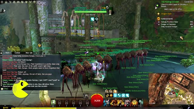 Guild Wars 2 - Multiple Accounts in Royal Terrace - June 2022