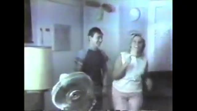 Johnny and Amy Proctor - newlyweds in 1989.