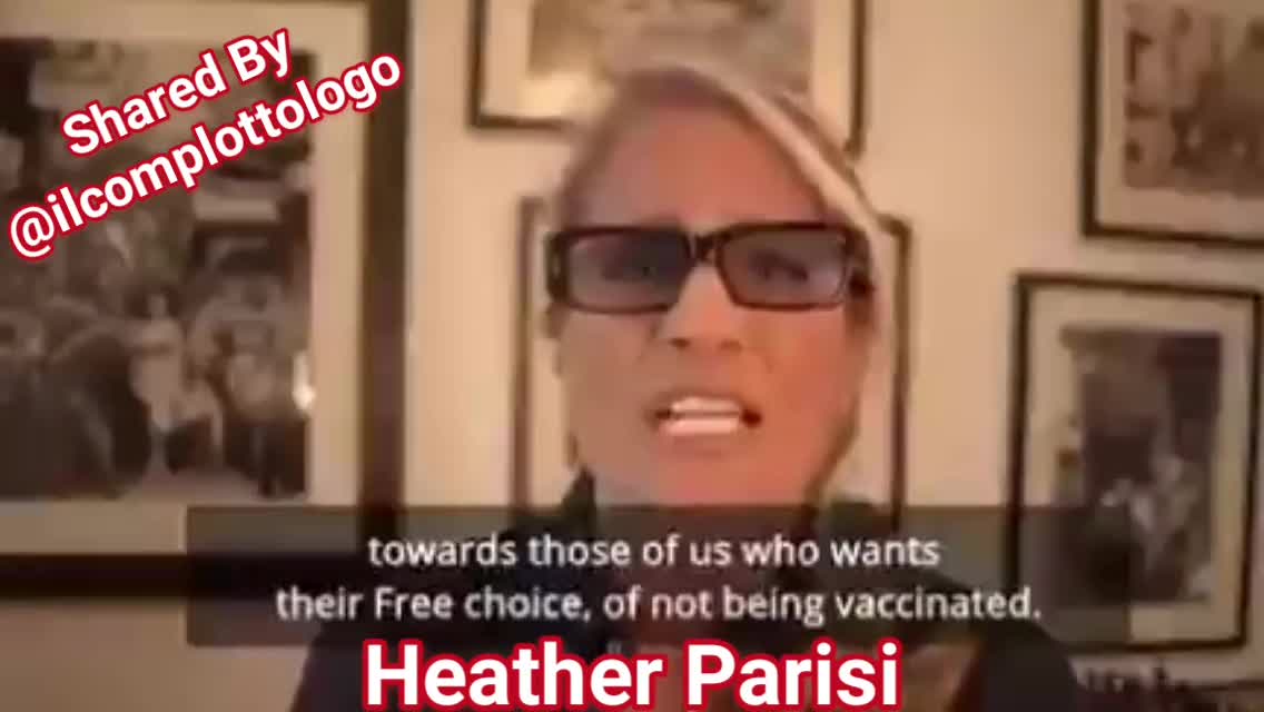 Heather Parisi "Difendiamo la LIBERTÀ, NO al Green Pass, NO al VACCINO!"