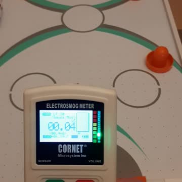 Masa Air Hockey, radiatie electromagnetica