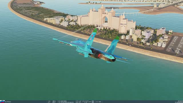 DCS: Flanker Atlantis Dubai Loopback