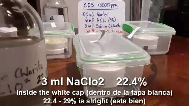 1L. CDS Made Quickly...3 hours or less to make 300 ml - (Lackney/Perrone CDS Method)