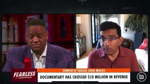 Jason Whitlock asks Dinesh D Souza if there will be arrests post the release of 2000 mules