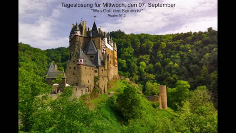 Tageslosung für Mittwoch, den 07. September