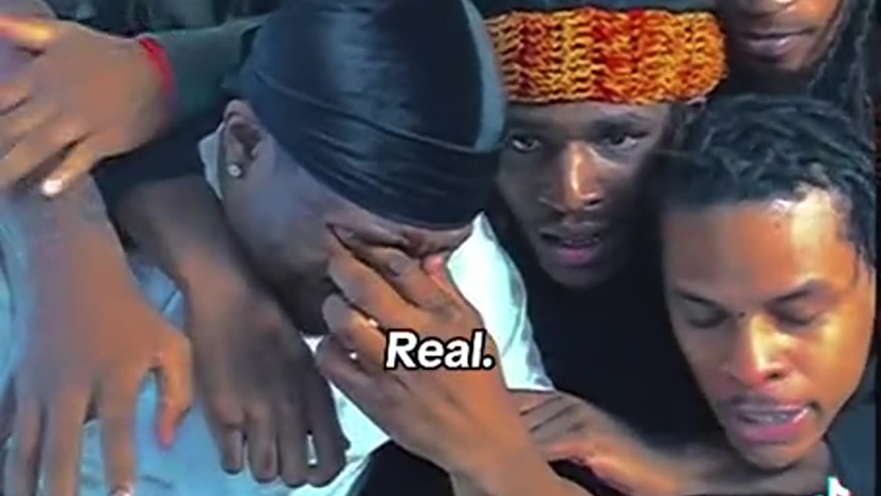 Duke Dennis Cries After His Homies Express How much He Means to Them😔