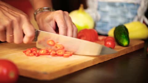 Cutting Vegetables