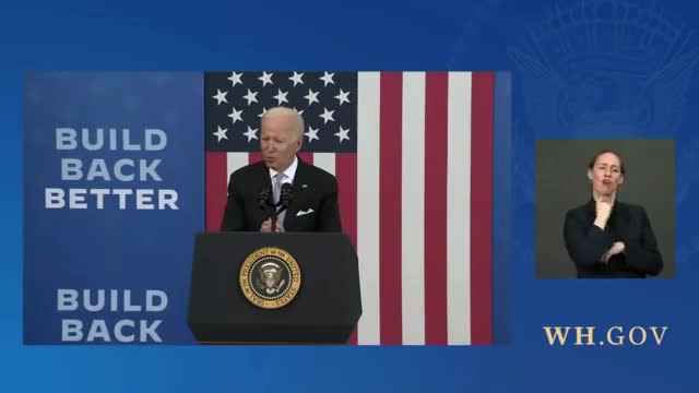 Biden: Trump Didn't Do A Single Damn Thing For Infrastructure