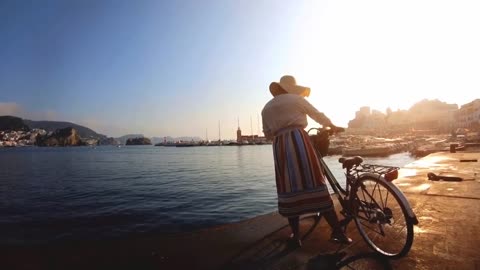 Beach push bike