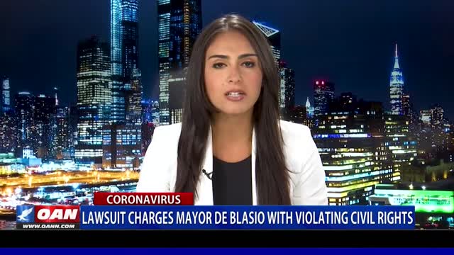 Lawsuit charges Mayor De Blasio with violating civil rights