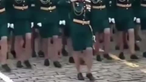 Russian female soldiers