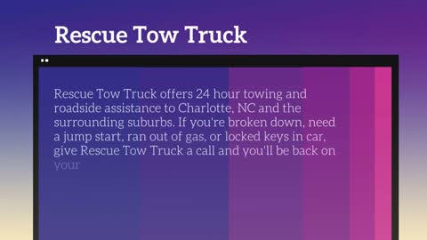 tow truck