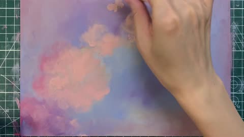 Part 5: Will the smoke painting drawn with the oil stick be more beautiful?