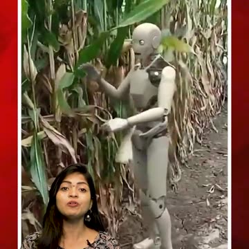 రోబో వ్యవసాయం చేస్తే ఇలా ఉంటుందా? #ai #robo video #farmingvideo | FBTV NEWS